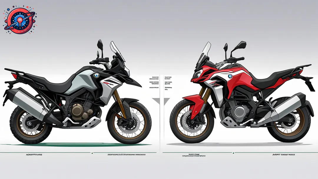 Comparativa Adventure vs Sport Touring 2025 características clave ergonomía neumáticos. Comparativa Adventure vs Sport Touring 2025 características clave ergonomía neumáticos.