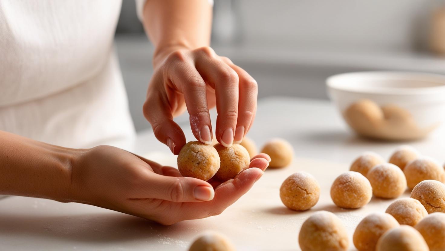 Proceso de elaboración de croquetas de cocido caseras.